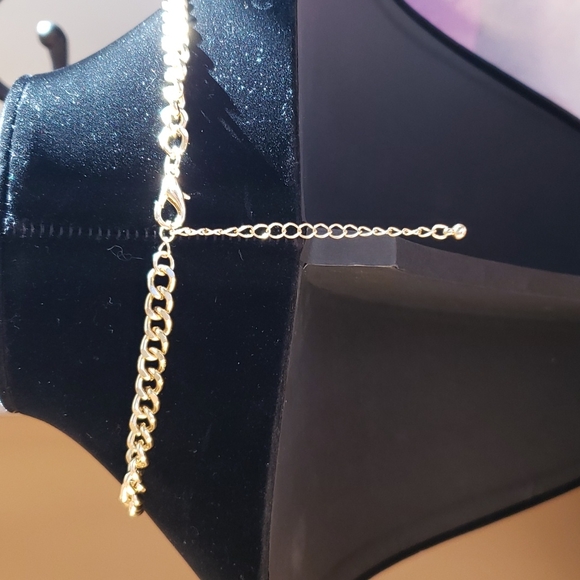 Beautiful Gold tone Multi-Strands Necklace with Multi Colors - Picture 4 of 4